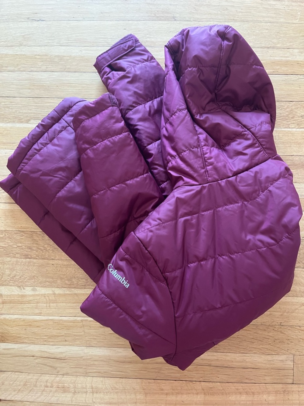 COLUMBIA- Women’s Hooded Insulated Long Puffer Jacket - Picture 5 of 5